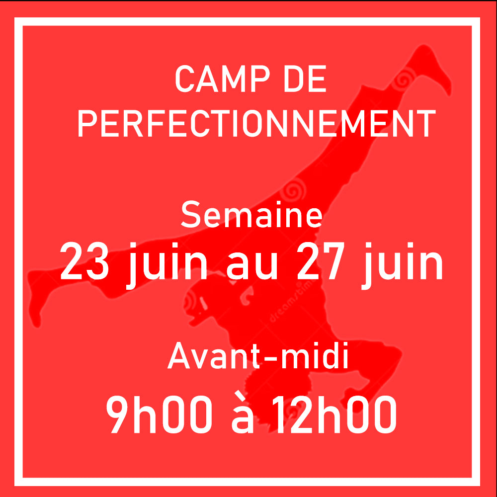 Semaine 1 | Avant-midi 23 juin au 27 juin
