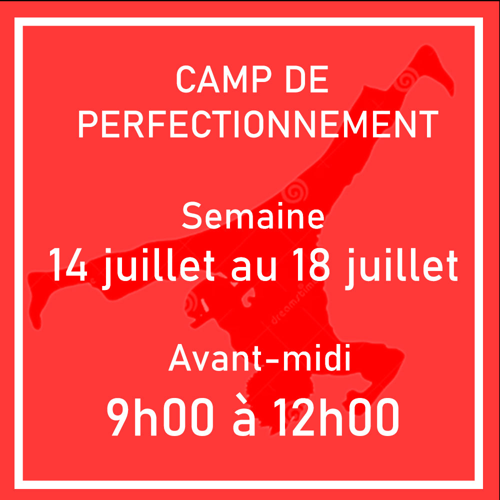 Semaine 4 | Avant-midi 14 juillet au 18 juillet
